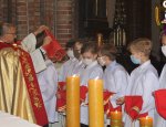 Duszpasterstwo Służby Liturgicznej w Diecezji Siedleckiej - Ministranci kolejnych stopni w Katedrze