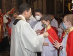 Duszpasterstwo Służby Liturgicznej w Diecezji Siedleckiej - Ministranci kolejnych stopni w Katedrze